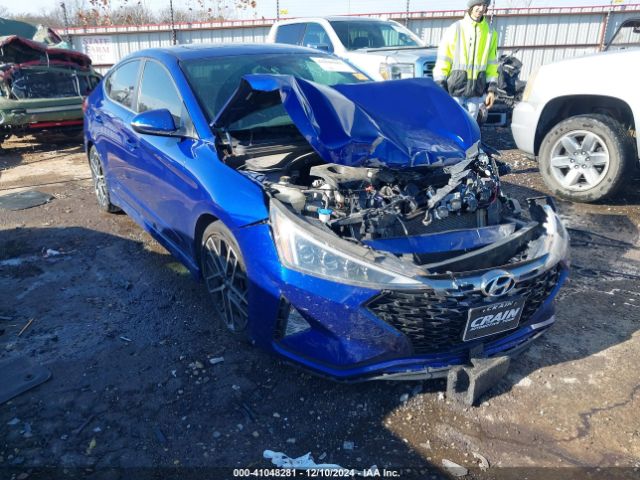 2019 HYUNDAI ELANTRA KMHD04LB5KU840871