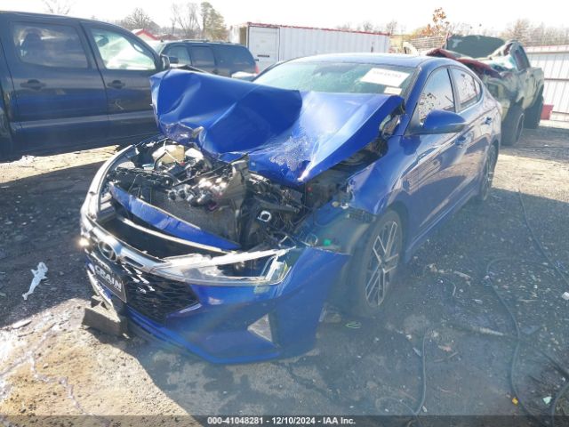 2019 HYUNDAI ELANTRA KMHD04LB5KU840871 Photo 1