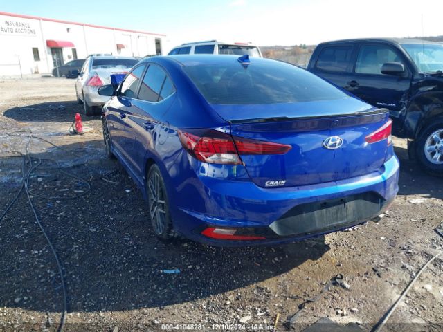 2019 HYUNDAI ELANTRA KMHD04LB5KU840871 Photo 2