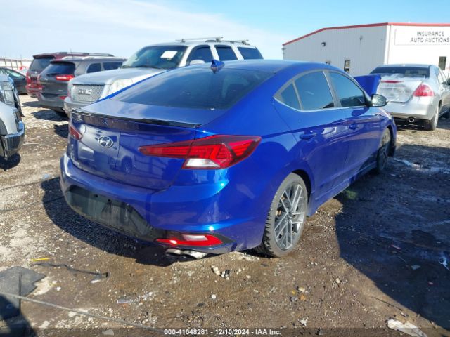 2019 HYUNDAI ELANTRA KMHD04LB5KU840871 Photo 3