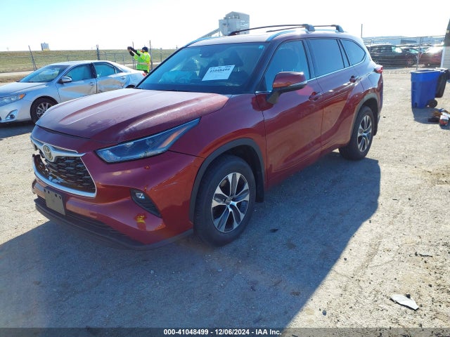 Toyota Highlander Xle 2021 5TDHZRBH7MS559225 Image 2