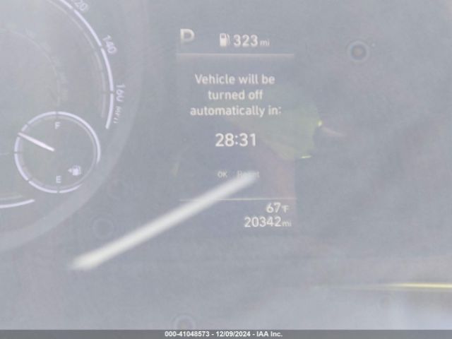 KMHLM4AJ4PU053539 Hyundai Elantra Hybrid Blue