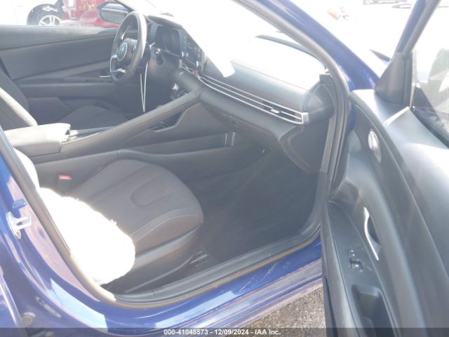 KMHLM4AJ4PU053539 Hyundai Elantra Hybrid Blue