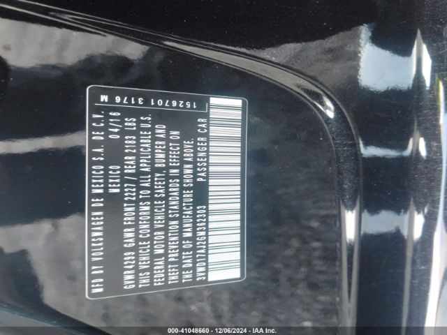 3VWD17AJ2GM362303 Volkswagen Jetta 1.8t Sport