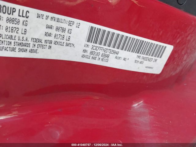 2013 FIAT 500 3C3CFFFH2DT529040 Photo 8