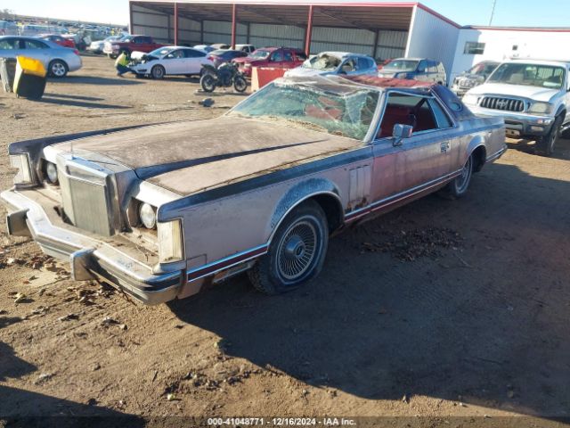1979 LINCOLN MARK VI 9Y89S654497 Photo 1