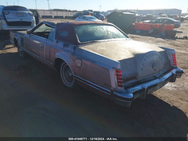 1979 LINCOLN MARK VI 9Y89S654497 Photo 2