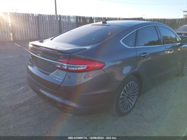 3FA6P0RU0HR359975 Ford Fusion Hybrid Titanium