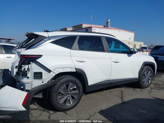 KM8JBCA19NU020914 Hyundai Tucson Hybrid Blue