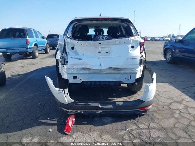 KM8JBCA19NU020914 Hyundai Tucson Hybrid Blue