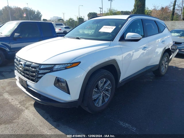 KM8JBCA19NU020914 Hyundai Tucson Hybrid Blue