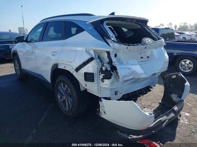 KM8JBCA19NU020914 Hyundai Tucson Hybrid Blue