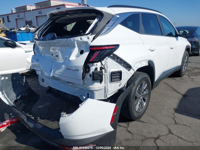 KM8JBCA19NU020914 Hyundai Tucson Hybrid Blue