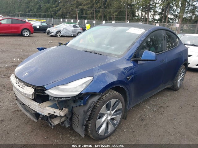 7SAYGDEE8NF376077 Tesla Model Y Long Range Dual Motor All-wheel Drive