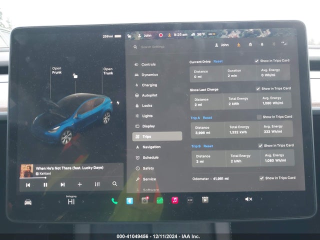 7SAYGDEE8NF376077 Tesla Model Y Long Range Dual Motor All-wheel Drive