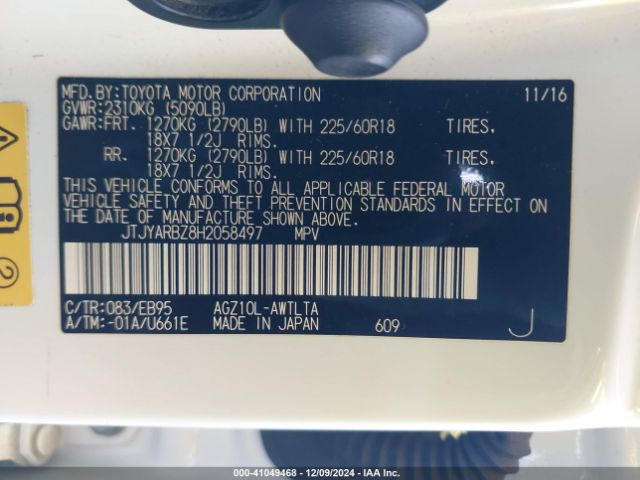 JTJYARBZ8H2058497 Lexus Nx 200t F Sport