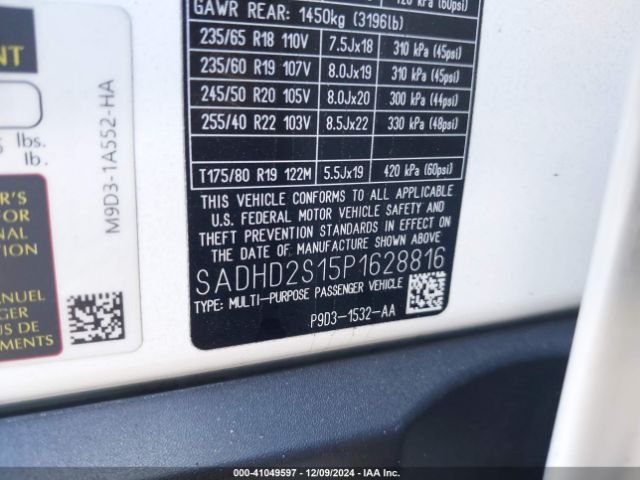 2023 JAGUAR I-PACE SADHD2S15P1628816 Photo 8