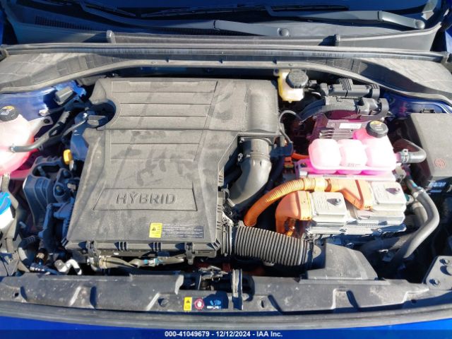 KMHC65LC3MU252852 Hyundai Ioniq Hybrid Blue