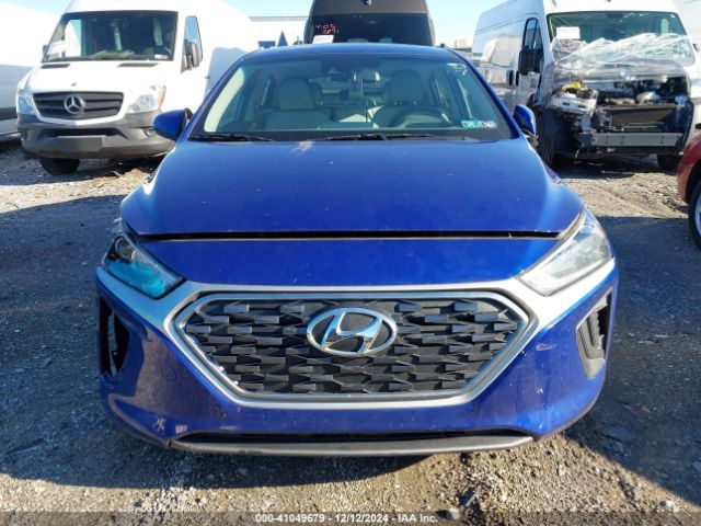 KMHC65LC3MU252852 Hyundai Ioniq Hybrid Blue