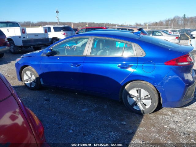 KMHC65LC3MU252852 Hyundai Ioniq Hybrid Blue