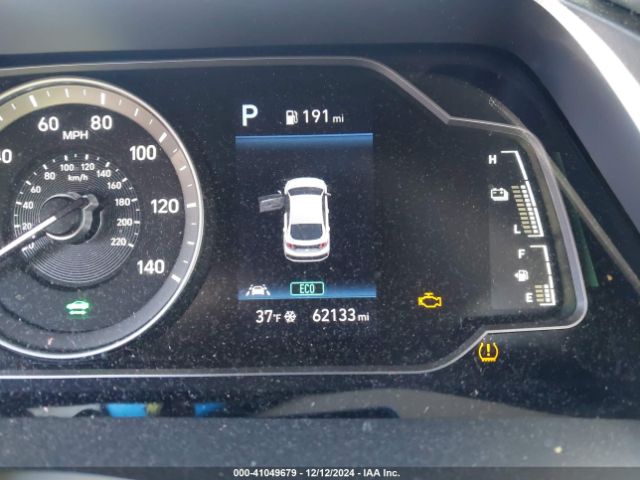 KMHC65LC3MU252852 Hyundai Ioniq Hybrid Blue