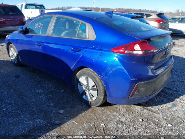 KMHC65LC3MU252852 Hyundai Ioniq Hybrid Blue