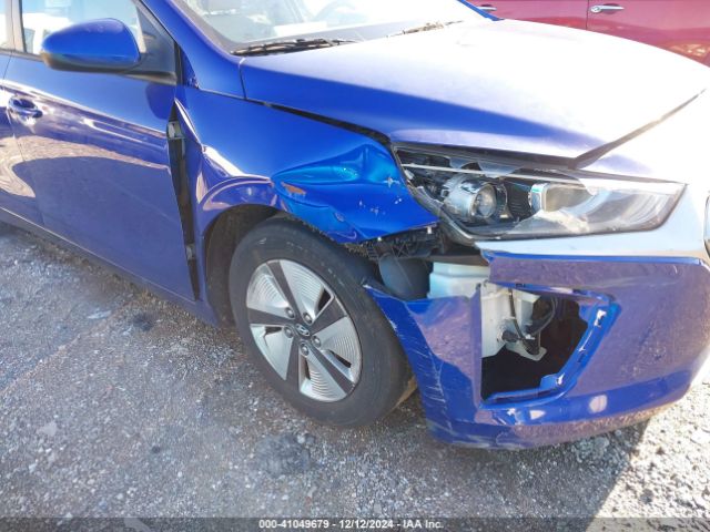 KMHC65LC3MU252852 Hyundai Ioniq Hybrid Blue
