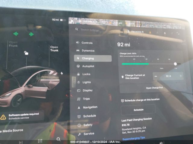 5YJ3E1EA1KF190238 Tesla Model 3 Long Range/mid Range/standard Range/standard Range Plus