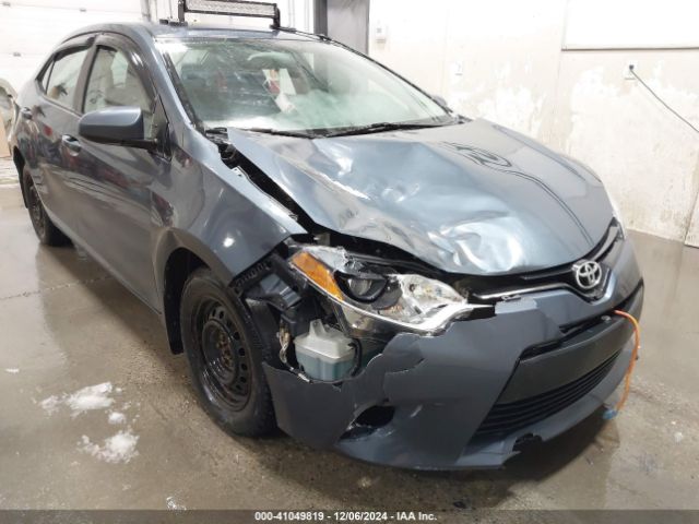 2T1BURHE1FC312814 Toyota COROLLA L