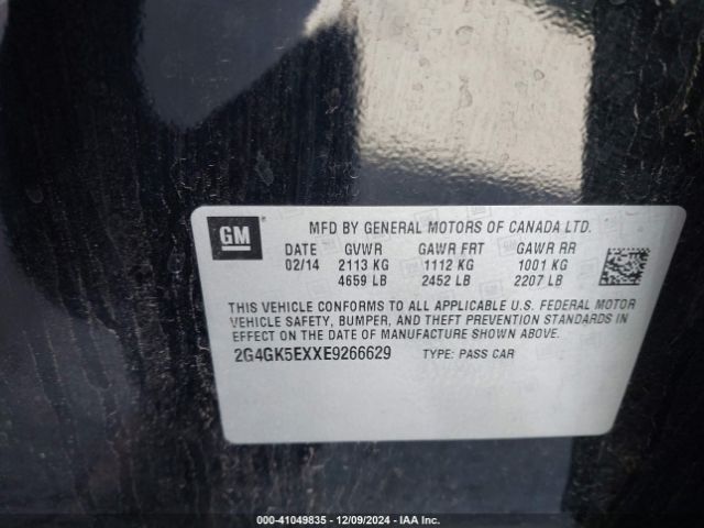 2G4GK5EXXE9266629 Buick Regal Turbo