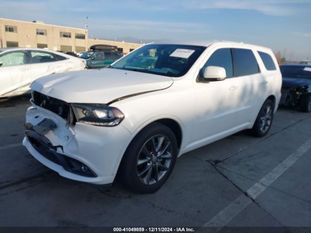 1C4RDHDG8HC697641 Dodge Durango Gt Rwd