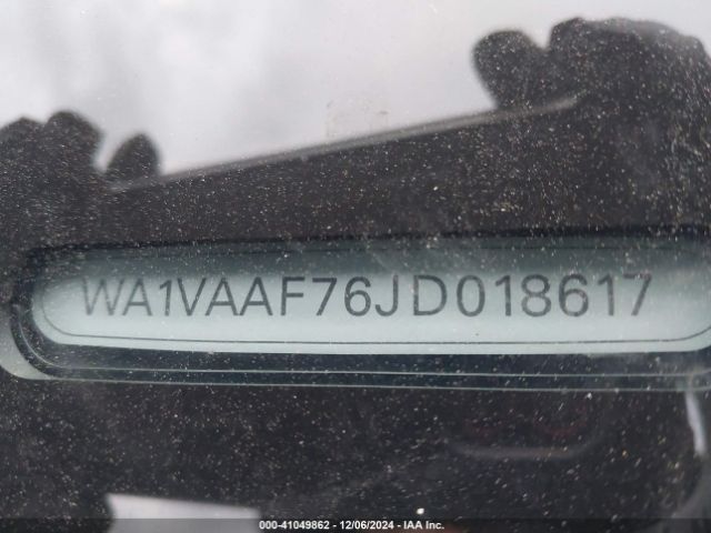 WA1VAAF76JD018617 Audi Q7 3.0t Premium