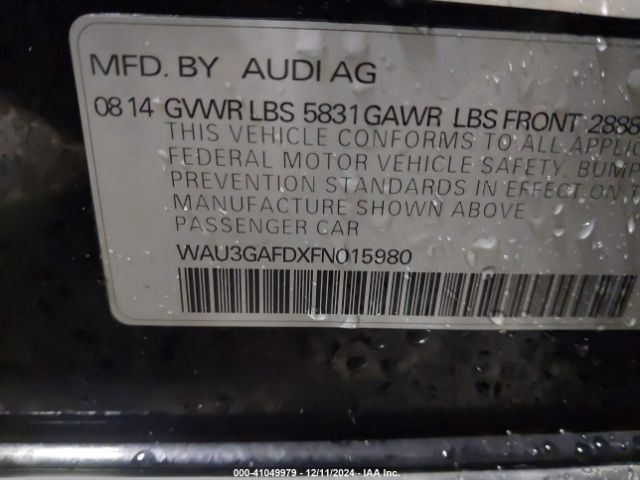 WAU3GAFDXFN015980 Audi A8 L 3.0t