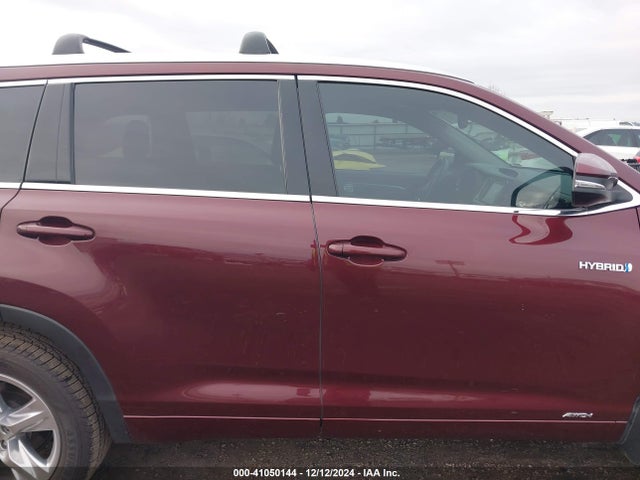 5TDDCRFHXGS014229 Toyota Highlander Hybrid Limited Platinum V6