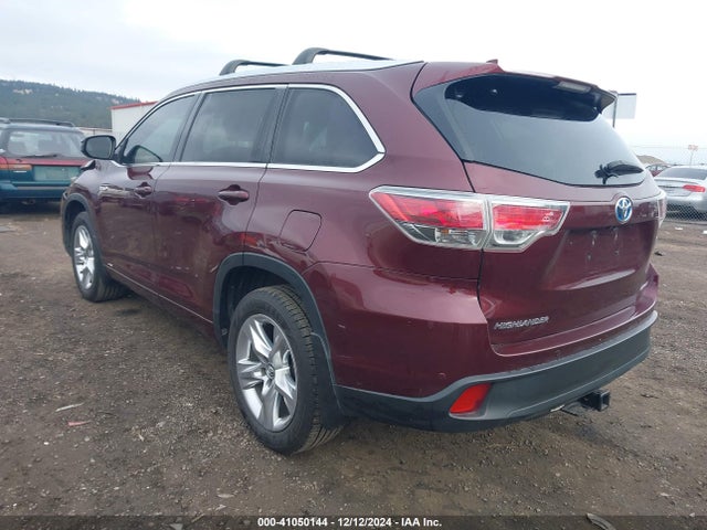 5TDDCRFHXGS014229 Toyota Highlander Hybrid Limited Platinum V6