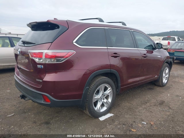 5TDDCRFHXGS014229 Toyota Highlander Hybrid Limited Platinum V6