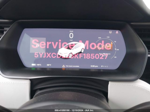5YJXCDE25KF185027 Tesla Model X 100d/75d/long Range/standard Range