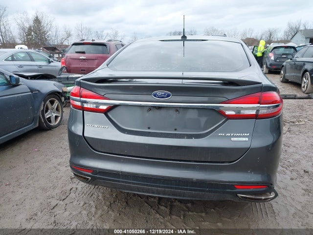 Ford Fusion Platinum 2017 3FA6P0K99HR272002 Image 17