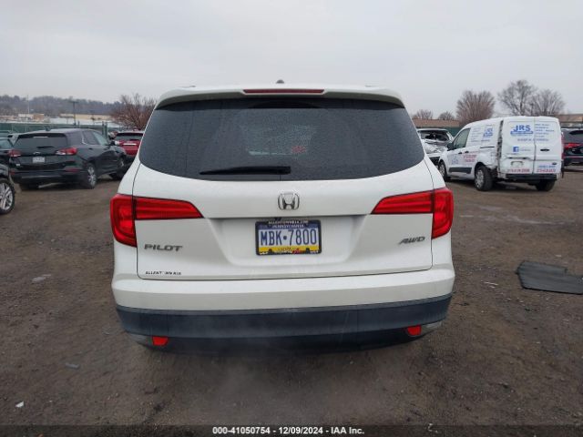 5FNYF6H88GB108408 Honda Pilot Ex-l