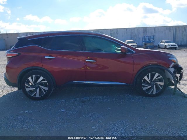 5N1AZ2MG5JN180542 Nissan Murano Platinum