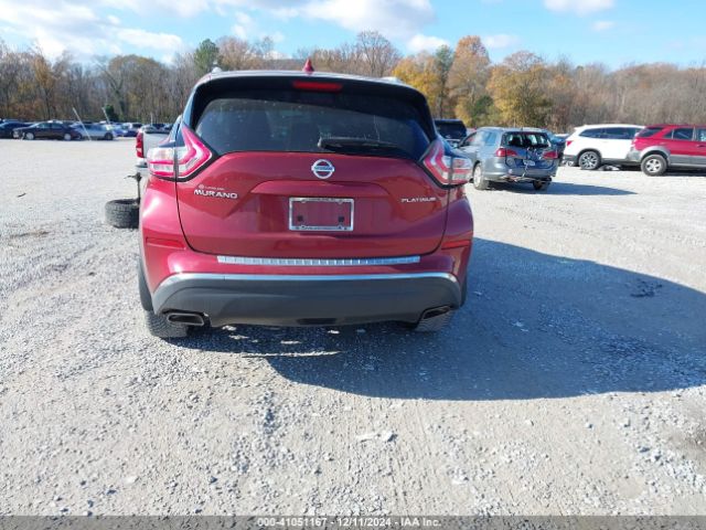 5N1AZ2MG5JN180542 Nissan Murano Platinum