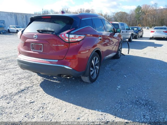 5N1AZ2MG5JN180542 Nissan Murano Platinum