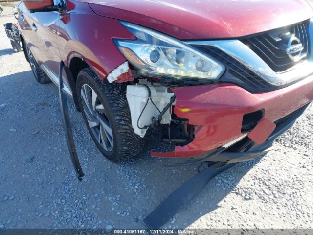 5N1AZ2MG5JN180542 Nissan Murano Platinum
