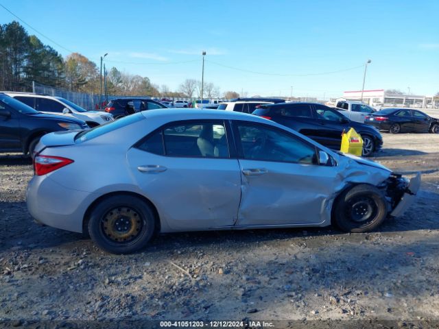2T1BURHE4FC357665 Toyota Corolla L/le/le Pls/prm/s/s Pls