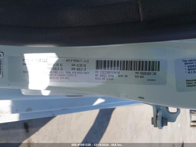 1C3CCCAB5FN704748 Chrysler 200 Limited