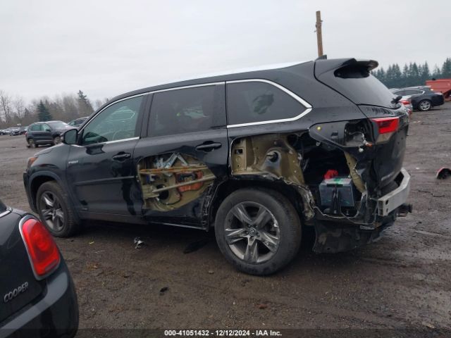5TDDGRFH3HS029984 Toyota Highlander Hybrid Limited Platinum