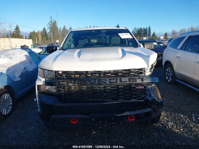 1GCPYCEF5MZ201528 Chevrolet Silverado 1500 4wd  Short Bed Custom Trail Boss/4wd  Standard Bed Custom Trail Boss