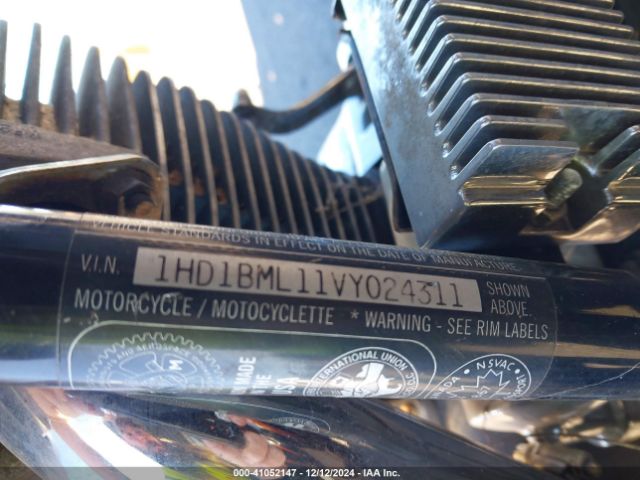 1997 HARLEY-DAVIDSON FLSTF 1HD1BML11VY024311 Photo 9