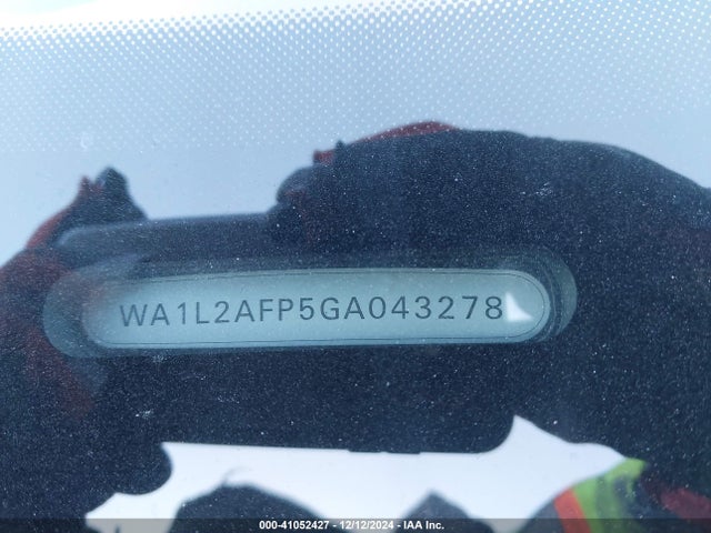 WA1L2AFP5GA043278 Audi Q5 2.0t Premium