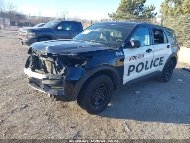 1FM5K8AB5MGA87322 Ford Police Interceptor Utility